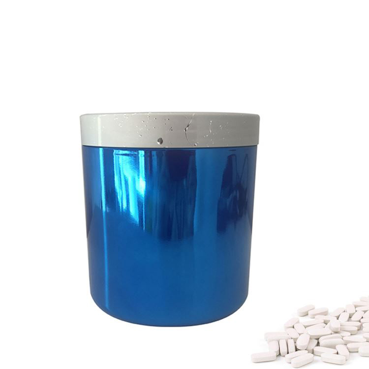 Custom Wide Mouth Metalized Canister for Protein