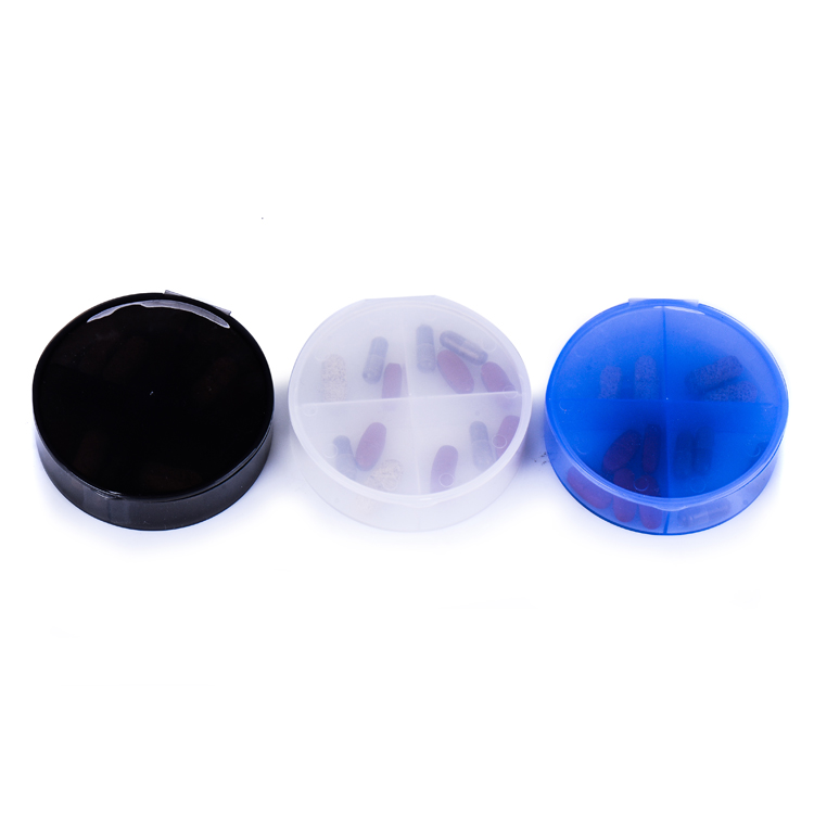 Fashionable Plastic Pill Box &Funnel for Capsule