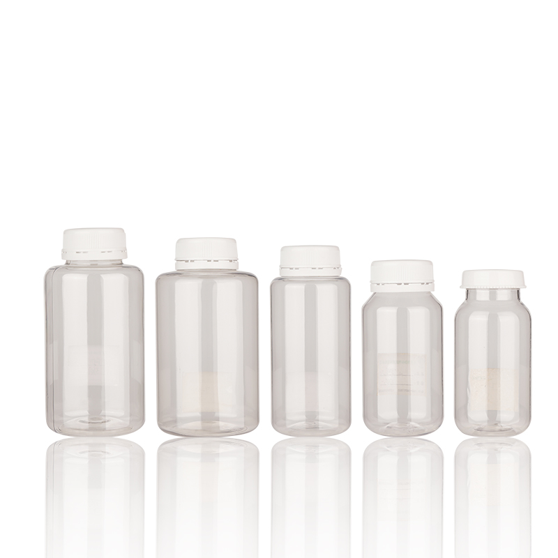Wholesale Clear Customized PET Pill Bottles