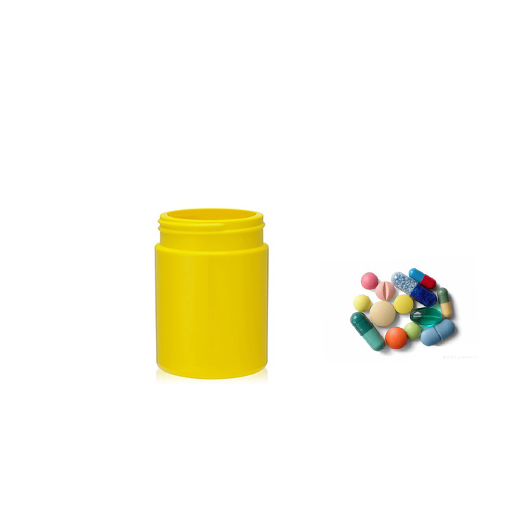 Pearl Color HDPE Plain Canister for Food